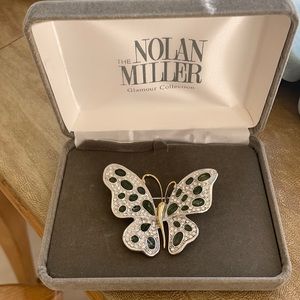 The Nolan Miller butterfly brooch